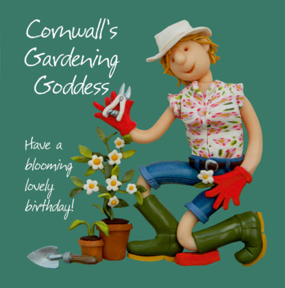 Cornwall's gardening goddess