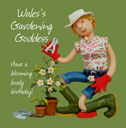 Wales's gardening goddess