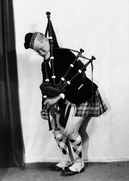 Kilt and bagpipes