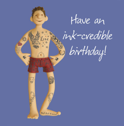 Ink-redible birthday (male)