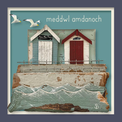 Meddwl amdanoch - thinking of you beach huts