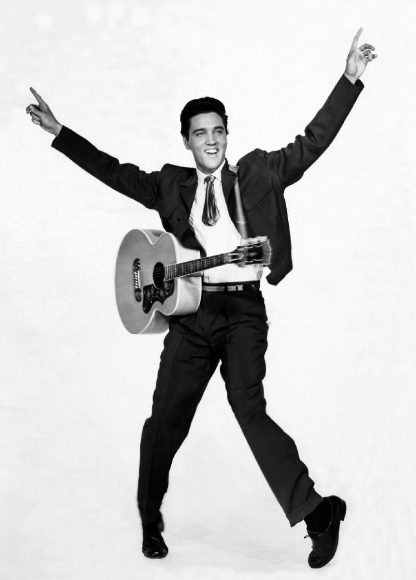 Elvis and guitar in King Creole