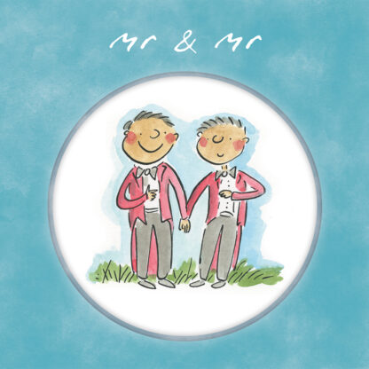 Mr & Mr wedding card
