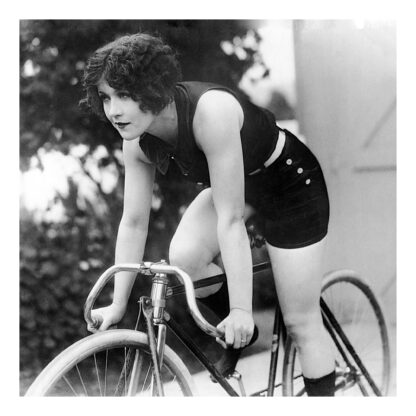 Female cyclist