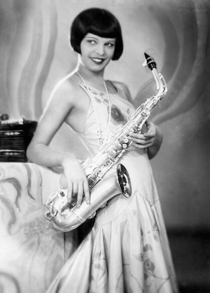 Girl with sax