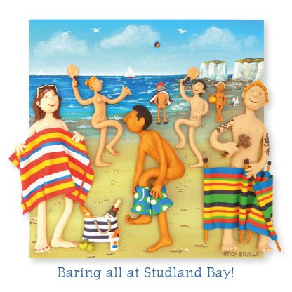 Baring all at Studland Bay