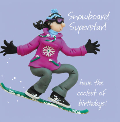Snowboard superstar (female)