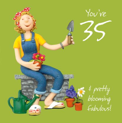 35 & pretty blooming fabulous