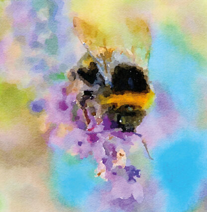 Busy bee mini card
