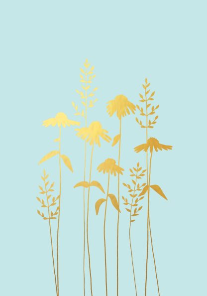 Echinacea Gold  Greeting Card