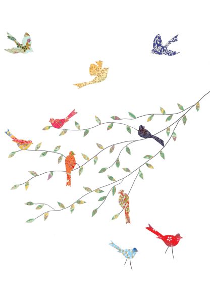 Birds on the Branch Greeting Card