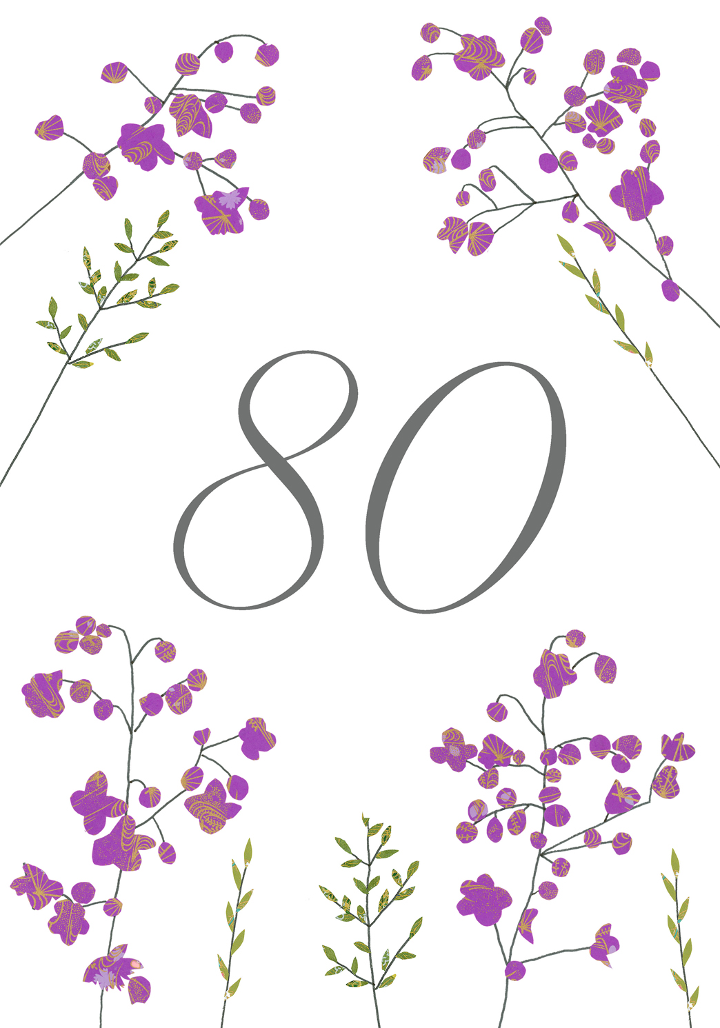 Thalictrum Eighty Greeting Card Thalictrum Eighty Greeting Card