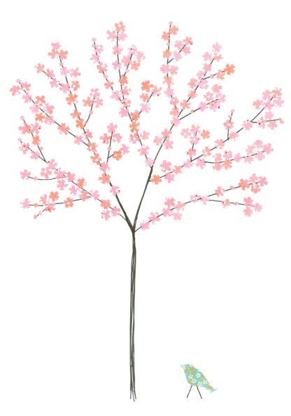 Blossom Tree Greeting Card