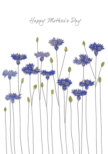 Cornflower Mother's Day Greeting Card
