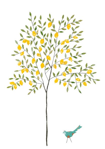 Lemon Tree Greeting Card