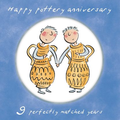 Same sex Pottery anniversary (male)