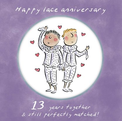 Same sex Lace anniversary (male)