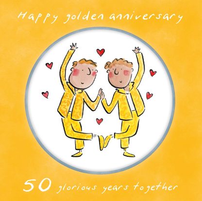 Same sex Gold anniversary (male)