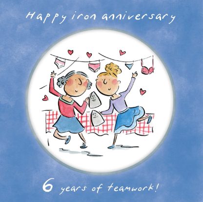 Same sex Iron anniversary (female)