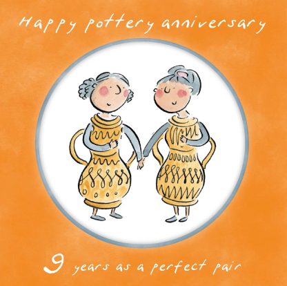 Same sex Pottery anniversary (female)