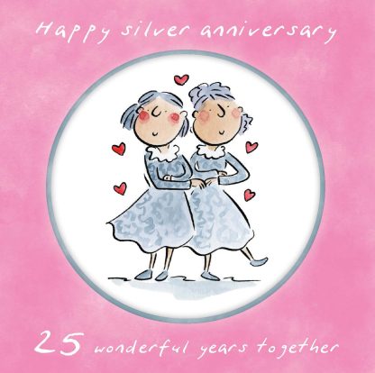 Same sex Silver anniversary (female)