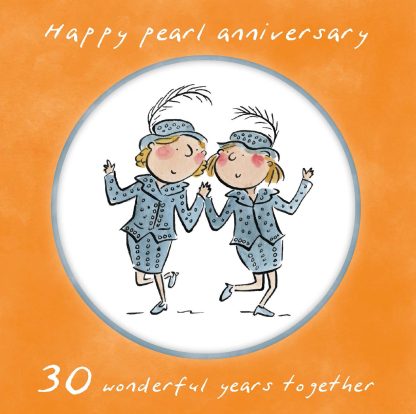 Same sex Pearl anniversary (female)