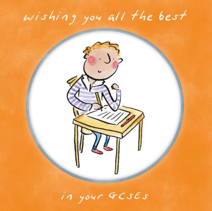 All the best in your GCSEs (male)