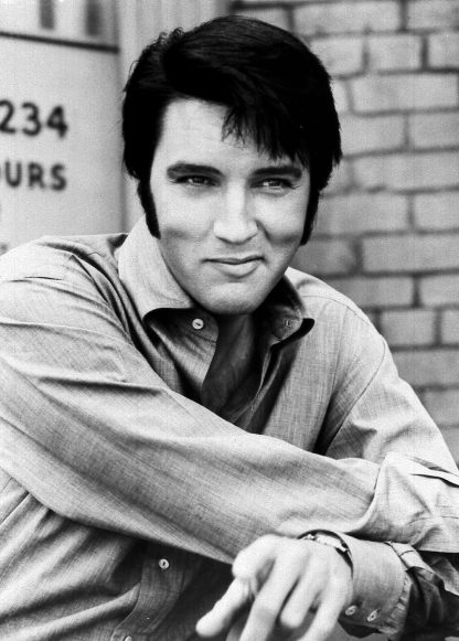 Elvis smiling