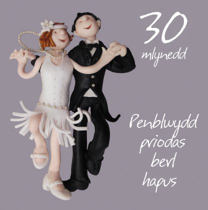 Welsh 30th anniversary card (berl)