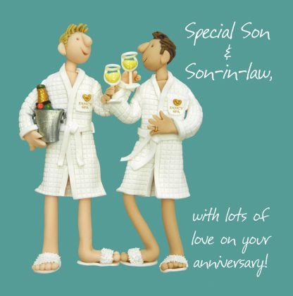 Happy Anniversary son and son-in-law