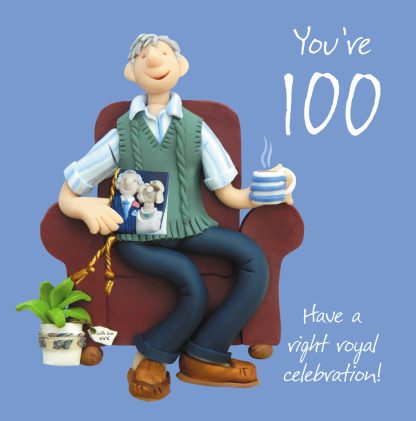 100th birthday card for her