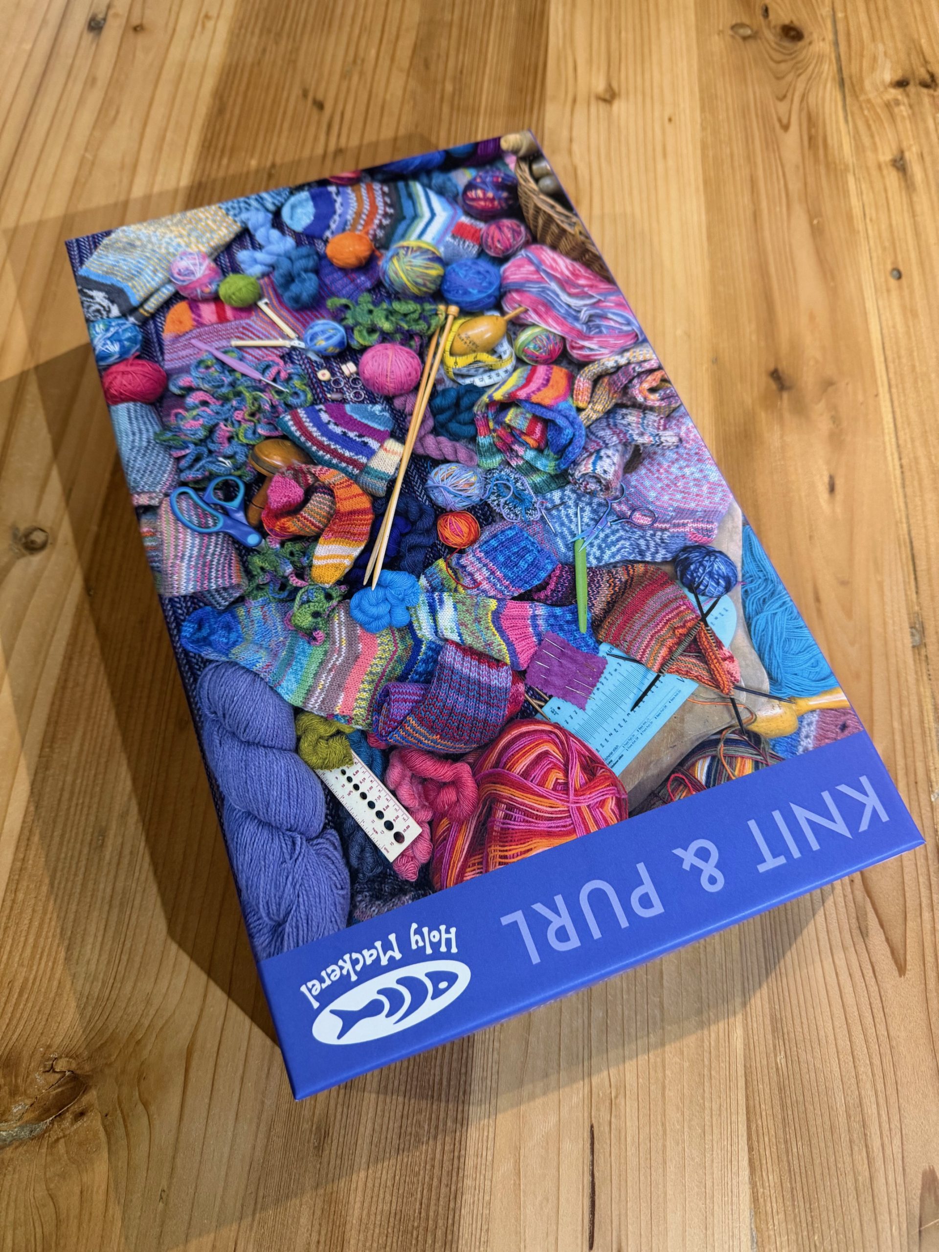 Knit & Purl 1000 piece jigsaw puzzle Knit & Purl 1000 piece jigsaw puzzle