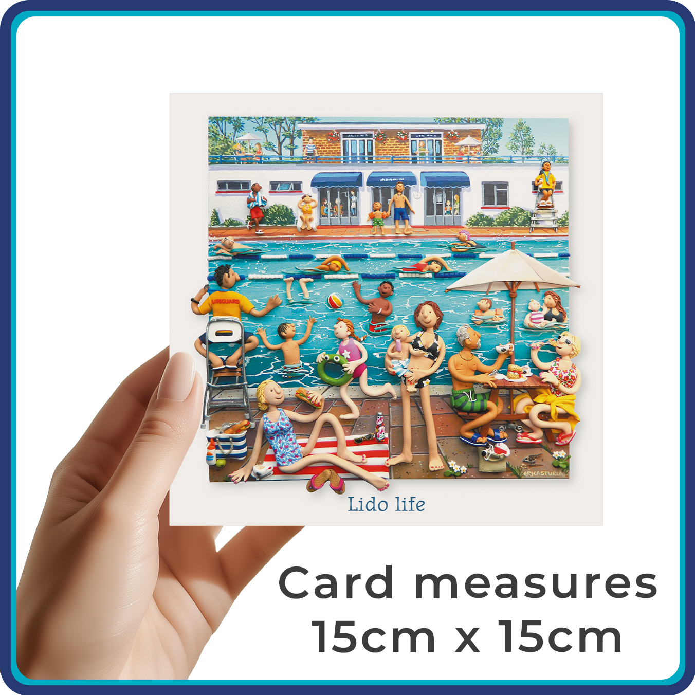 Lido Life swimming card Lido Life swimming card