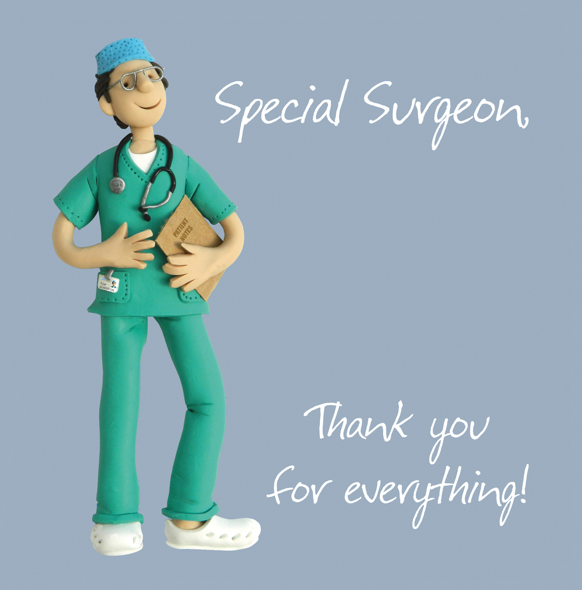 Thank you surgeon card Thank you surgeon card