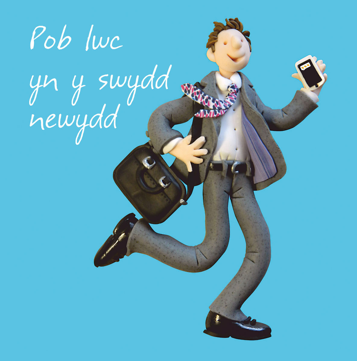 Welsh new job card (male) Welsh new job card (male)