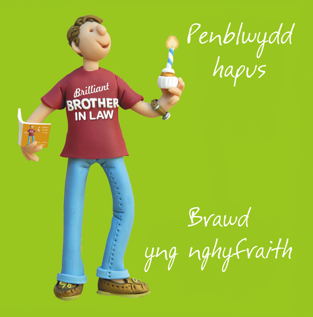 Welsh brother-in-law birthday card Welsh brother-in-law birthday card