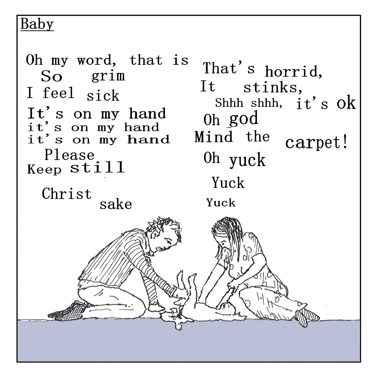 Baby card Baby card