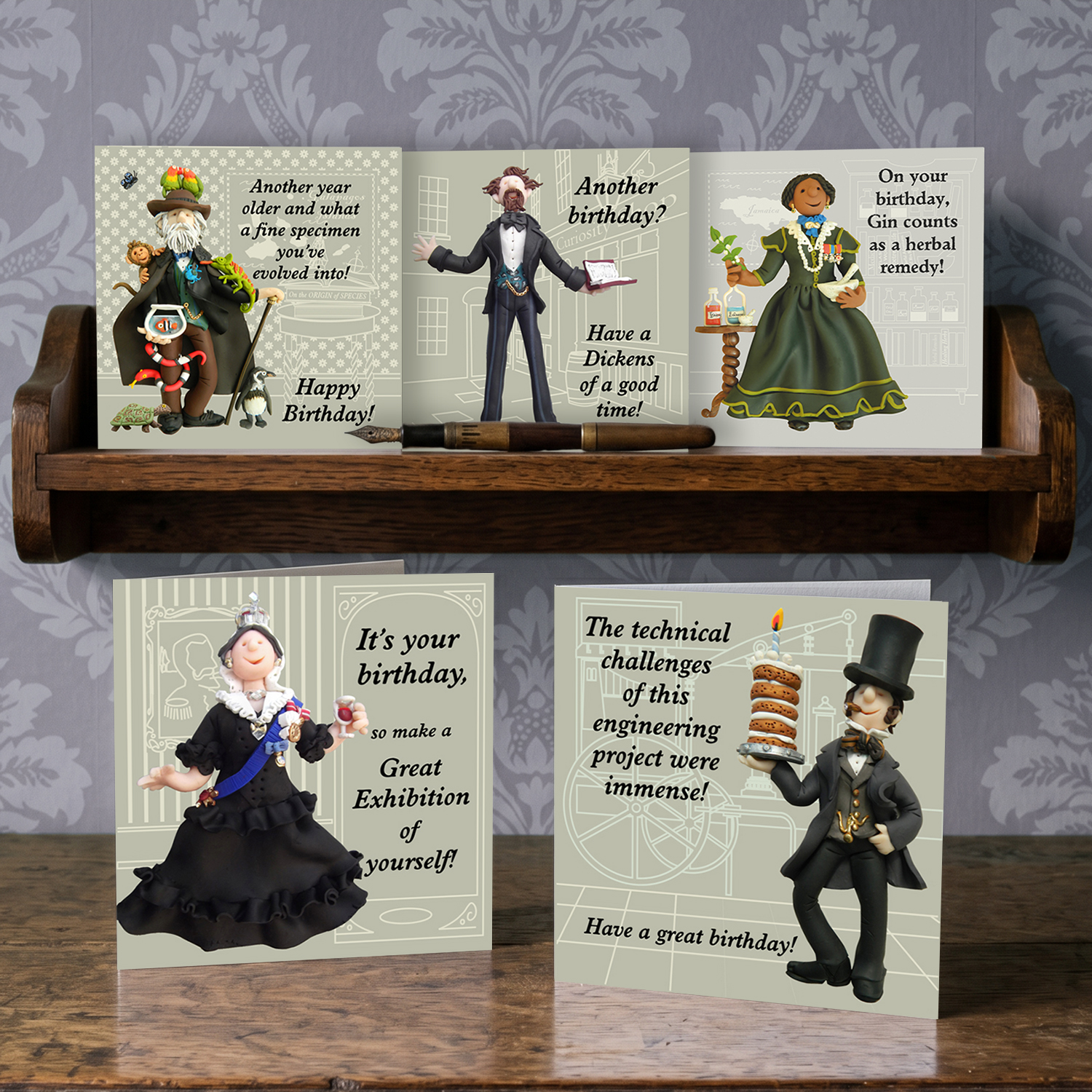 5 pack author cards 5 pack author cards
